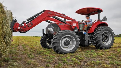 Farmall 130A_with_hay_10_21